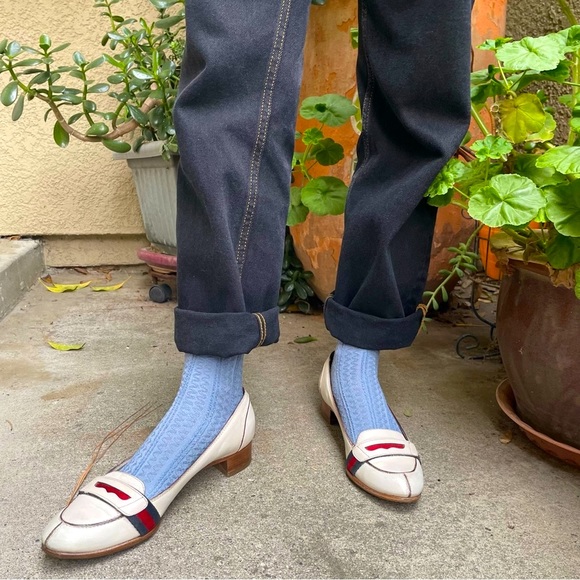 Vintage 70’s cream Gucci leather loafers - Picture 2 of 16